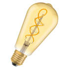 LEDVANCE - Vintage 1906 LED Edison 4W 820 Gold E27 230V SFILGDE27 FS1 Osram.