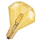 LEDVANCE - Vintage 1906 LED SPECIAL Shapes 4W 824 Gold E27 230V FILGDE27 FS1 OSRAM.