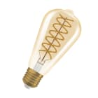 LEDVANCE - Vintage 1906 LED Classic Edison Dim 8.8W 824 Gold E27 1906LDISOND8,8W/824230VSFILGDE27FS1OSRAM