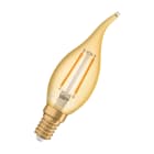LEDVANCE - Vintage 1906 LED Classic B 1.5W 824 Gold E14 230V Filament OSRAM