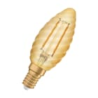 LEDVANCE - Vintage 1906 LED Classic B 2.5W 824 Gold E14 1906LEDCBW222,5W/824230VFILGDE14FS1OSRAM