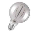 LEDVANCE - Vintage 1906® LED CLASSIC A Globe EDISON 3.4W 818 Smoke E27 1906LGL95 3,4W/818 230V FILSME27FS1OSRAM.