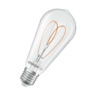 LEDVANCE - Vintage 1906 LED Classic Edison Dim 7.2W 927 Clear E27 1906LDISND7,2W/927230VHRFILCLE27FS1OSRAM.