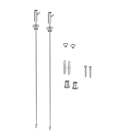 LEDVANCE - OFFICE LINEAR SF V SUSPENSION KIT LEDV