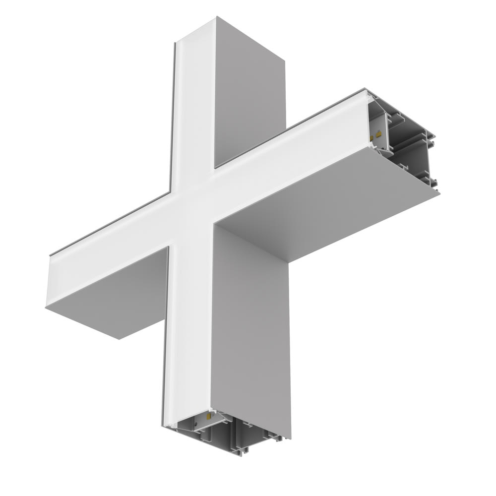 LEDVANCE - OFFICE LINEAR SF V X-CON PRISM GY  LEDV