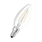 LEDVANCE - LED Classic B P 2.5W 827 Clear E14 CLB25 FILCL LEDV