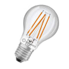 LEDVANCE - LED classic with daylight sensor, 4.9W 827 clear E27, FILCL LEDV, energy-efficient and reliable.