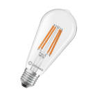 LEDVANCE - LED Classic Edison Energy Efficiency A S 3.8W 827 Clear E27 LEDISON60EELA FILCL 3.8W 827 S LEDV