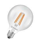 LEDVANCE - LED classic globe energy efficiency 3.8W 827 clear E27 FILCL SLEDV G9560EELA.