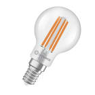 LEDVANCE - LED Classic P Energy Efficiency A S 3.8W 827 Clear E14 Filament LED Lamp 60 Equivalent Warm White Dimmable Bulb