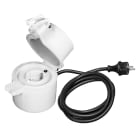 LEDVANCE - SMART+ Outdoor Plug EU FS1 LEDV - Plug smart WiFi per uso esterno con funzionalità avanzate e design resistente alle intemperie.