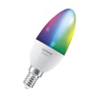 LEDVANCE - Smart+ WiFi Candle Multicolour 230V RGBW FR E14 Single Pack 4,9W LEDV.