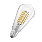 LEDVANCE - Lampadina LED Edison 4W, 830 Luce Chiara E27, Efficienza Energetica A