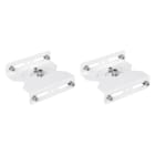 LEDVANCE - Kit Montaggio Flessibile, LEDV - Kit Montaggio Angolato a Soffitto per Basso Consumo, 2x