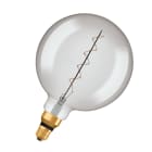 LEDVANCE - Lampadina LED Vintage 1906, 4.8W, Faretto Filamento Slim, Dimmerabile, E27, Fumo 818