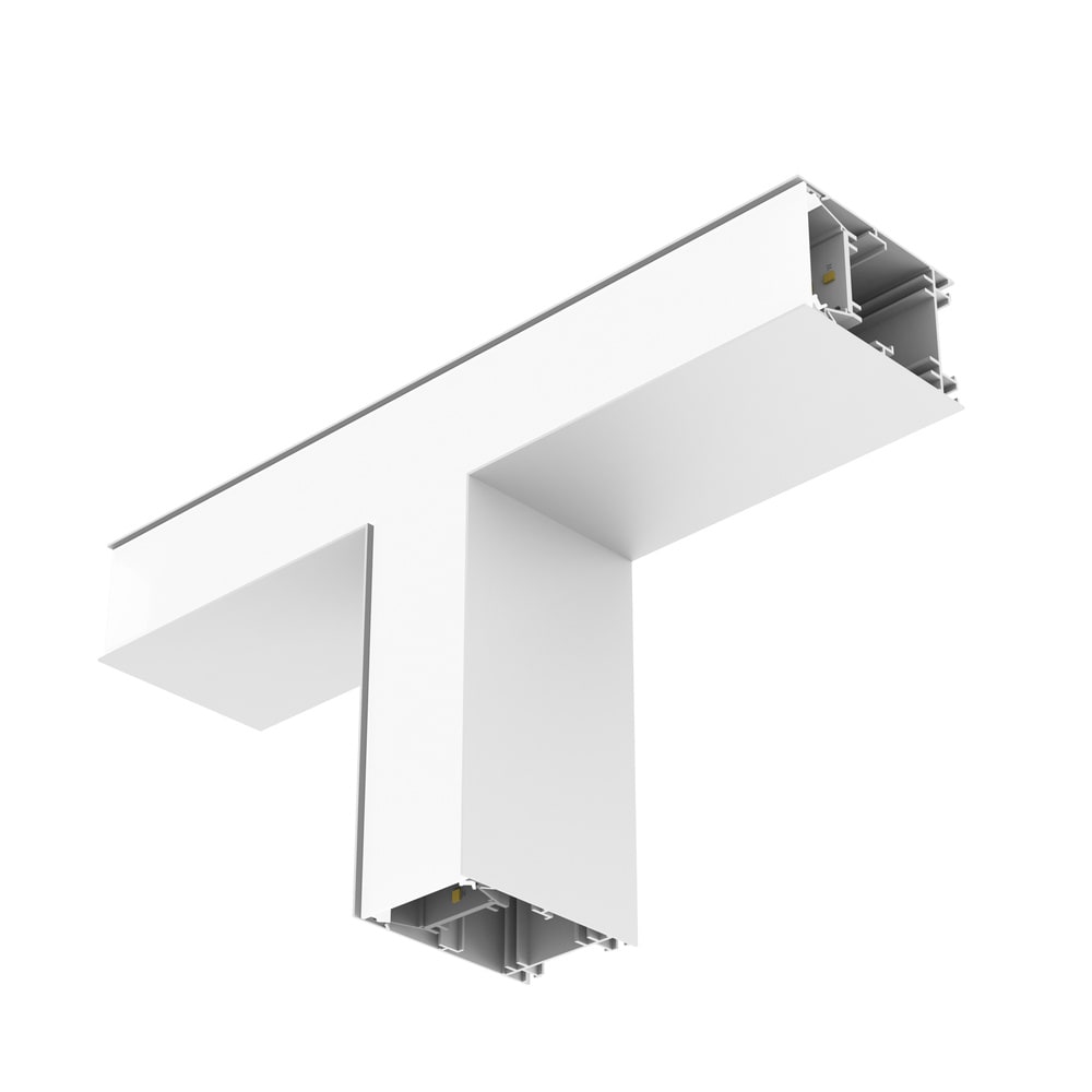 LEDVANCE - Lampade LED da ufficio, forma lineare, connettori, bianco opale.