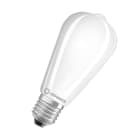 LEDVANCE - Lampadina LED, 6.5W, 827, E27, Filamento, Stile Vintage, 6.5W, 827, Opaco, E27