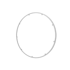 LEDVANCE - Cornice LEDV superficie piatta 500 rotonda, cornice piatta 500 rotonda SI