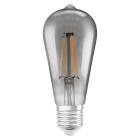 LEDVANCE - Lampadina Smart+ WiFi Filament Edison Dimmerabile 44 6W/2500K E27