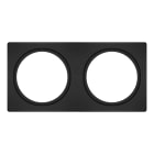 LEDVANCE - SPOT FRAME 100X200 2X D68 BK LEDV SPFRSQ2XB