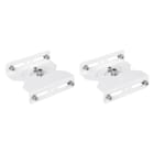 LEDVANCE - Kit Montaggio Flessibile, LEDV - Kit Montaggio Angolato a Soffitto per Basso Consumo, 2x LBANGMOUNTKIT