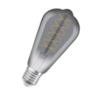 LEDVANCE - Lampadina Vintage LED Filamento Edison Dimmerabile 7.8W 818 Smoke E27