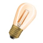 LEDVANCE - Lampadina LED Vintage 1906, 4.8W, 822 Gold E27, Alfanum.
