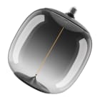 LEDVANCE - Lampadina decorativa LED vintage 1906, 12W, stile magnetico, dimmerabile, fumè E27.