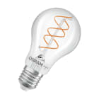 LEDVANCE - Lampadina LED Vintage 1906, 8W Dimmerabile, 230V, Attacco E27, Luce Calda 922, Filamento Sottile Slim