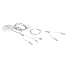 LEDVANCE - Kit sospensione LEDV, linea superficie, alfanum.