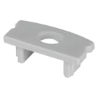 LEDVANCE - Profilo LED per strisce LED, montaggio a parete, 2m, bianco.