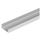 LEDVANCE - Profilo LED per strisce LED, 16x5mm, 10 pezzi, alluminio, nero