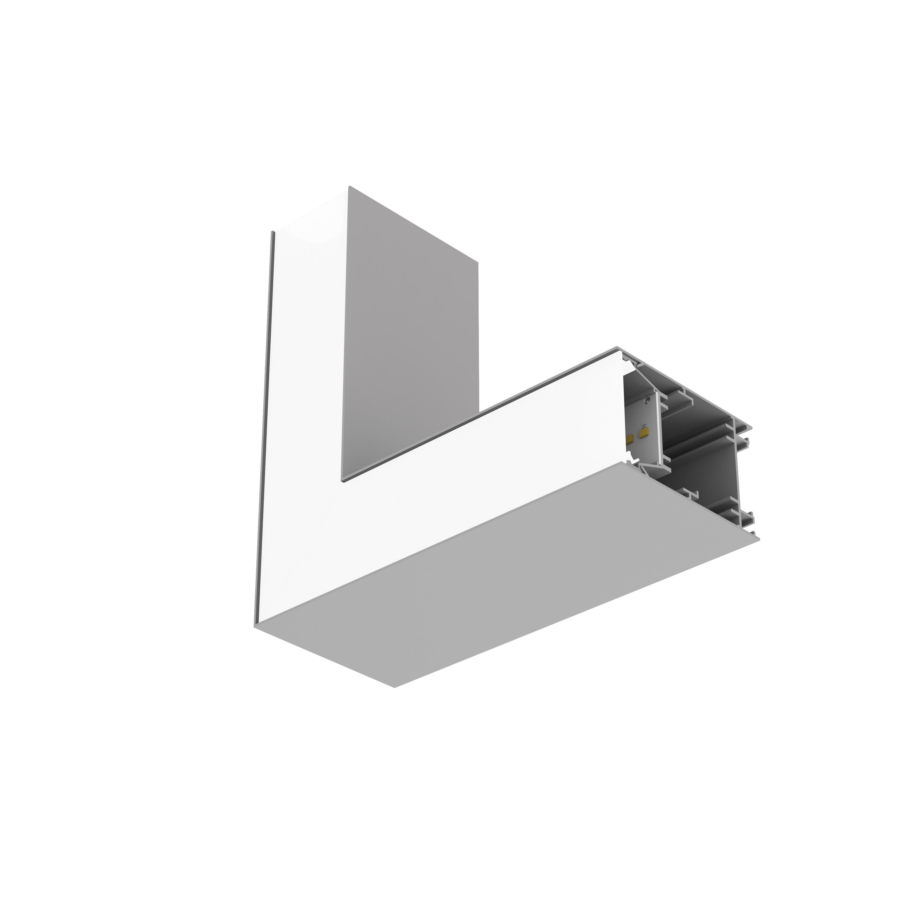 LEDVANCE - Lampade Ufficio Lineari, Connettori Forma Lineare, Opale Grigio