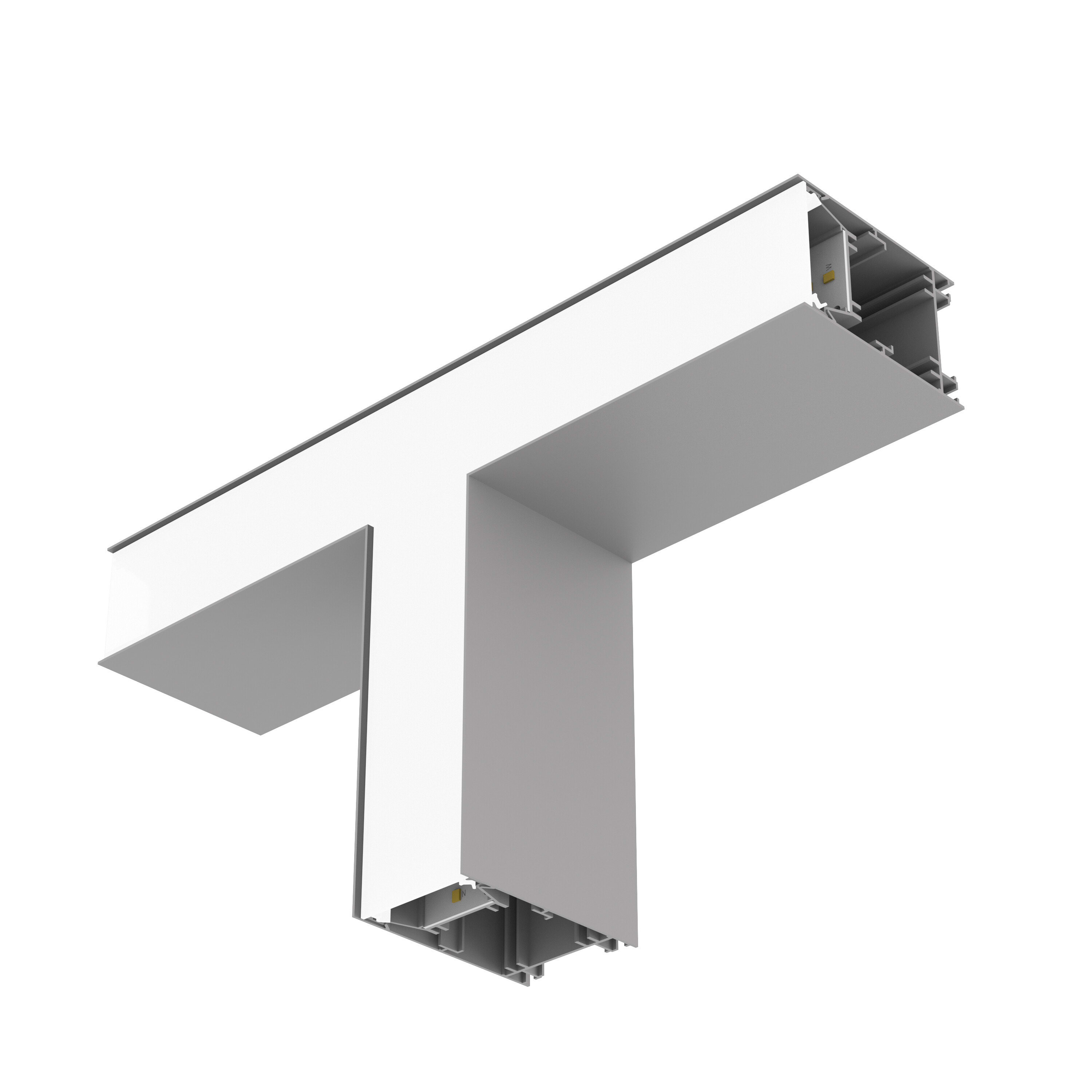 LEDVANCE - Lampade Ufficio Lineari, LEDV, Connettori Forma Lineare, Opale Grigio