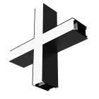 LEDVANCE - Ufficio, Forma Lineare, Connettore, LED, Nero Opale. OFLINSFXCONOPB