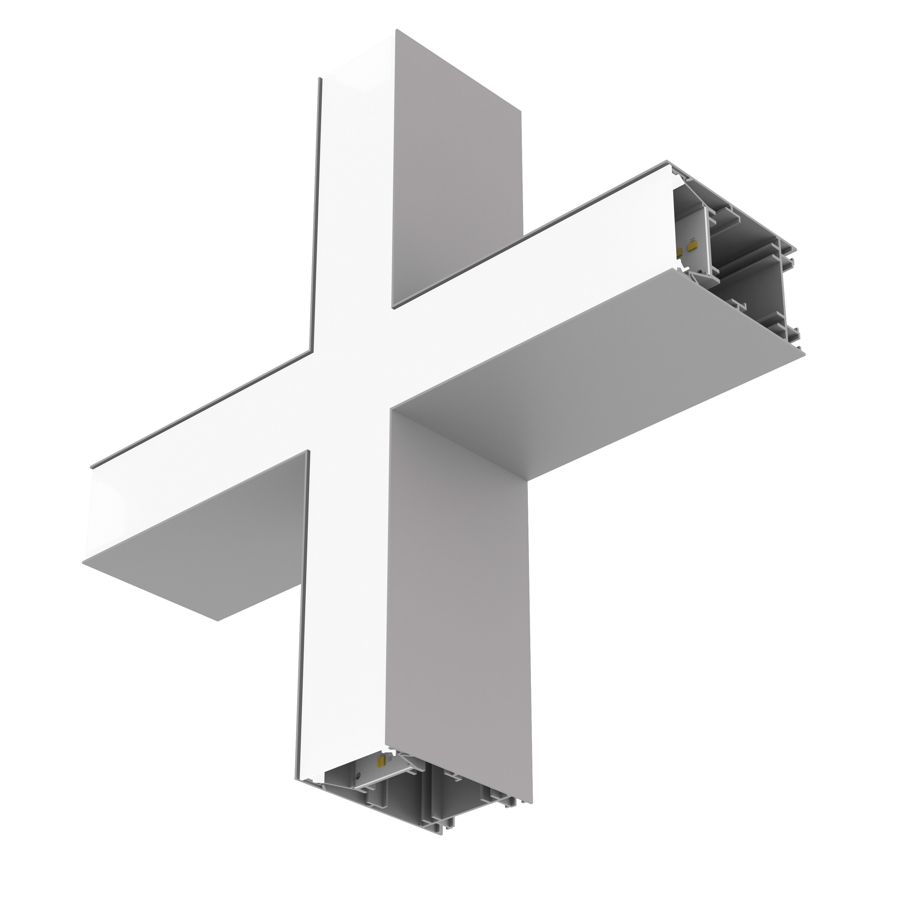 LEDVANCE - Ufficio, Lineare, Forma Lineare, Connettore, Opale Grigio, LED, Ufficio, Lineare, Connettore, Opale Grigio