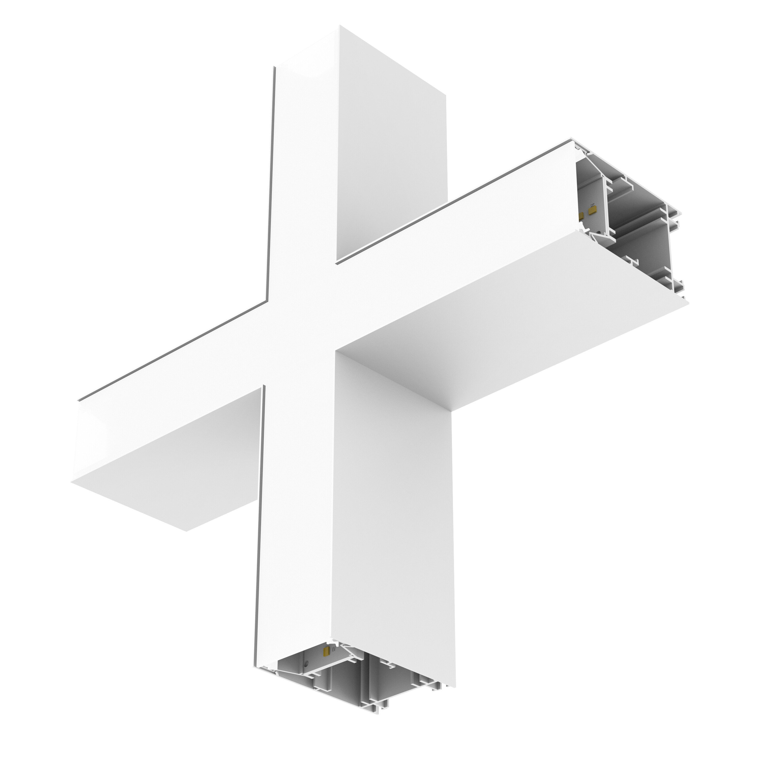 LEDVANCE - Dispositivi Elettronici per Ufficio, Forma Lineare, Connettore LEDV, Bianco Opale.