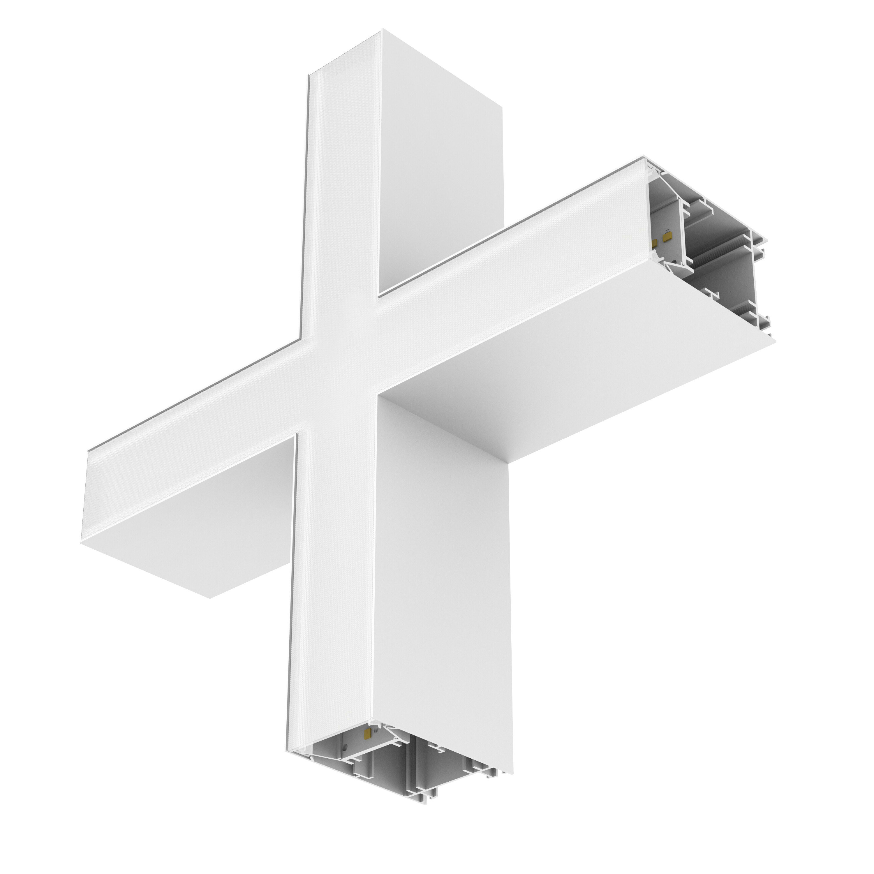 LEDVANCE - Ufficio, Lineare, Forma a V, Connettore, Bianco, LEDV - Ufficio, Lineare, Connettori, Bianco
