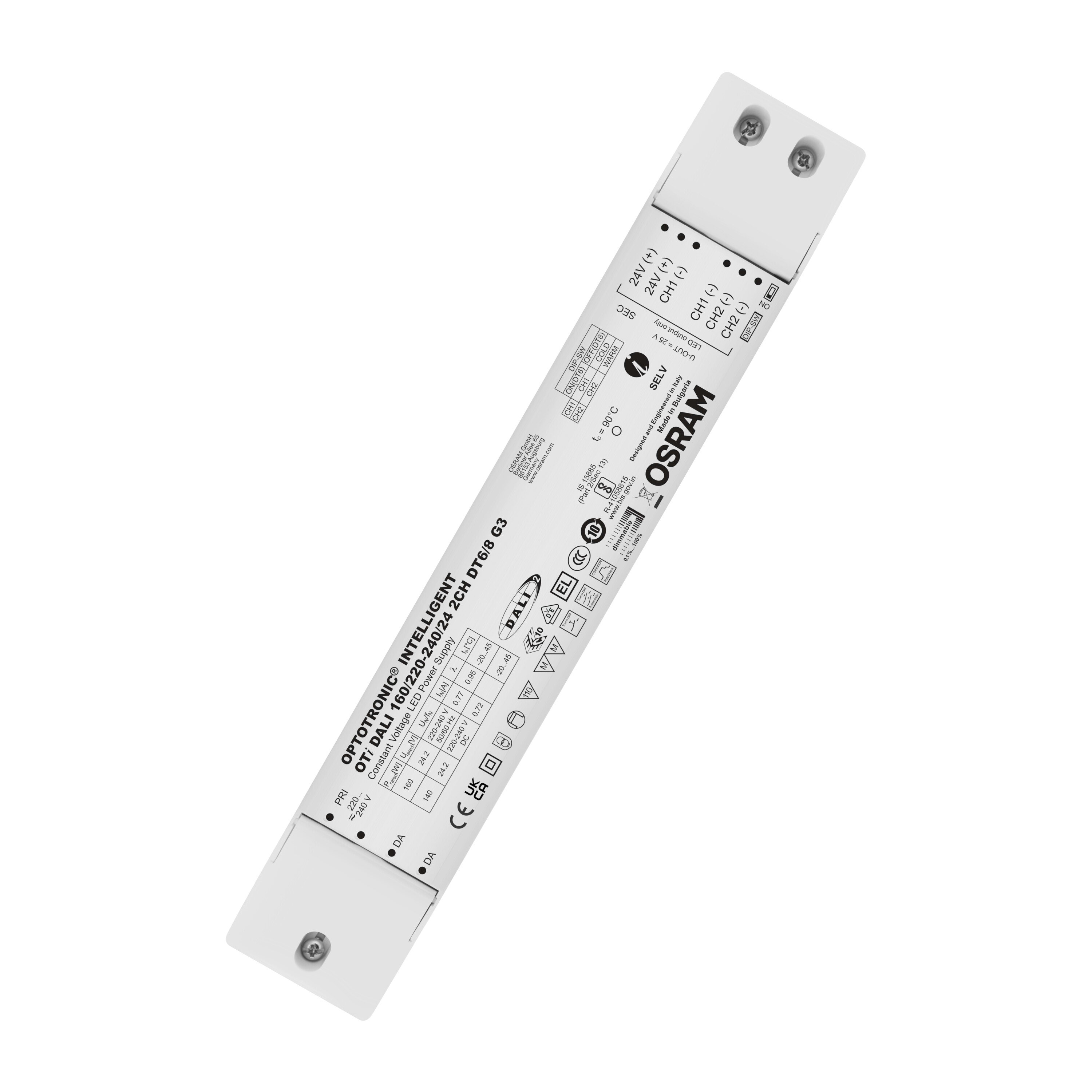 LEDVANCE - OTIDALI160/220-240/242CHDT6/8G3UNV1OSRAM