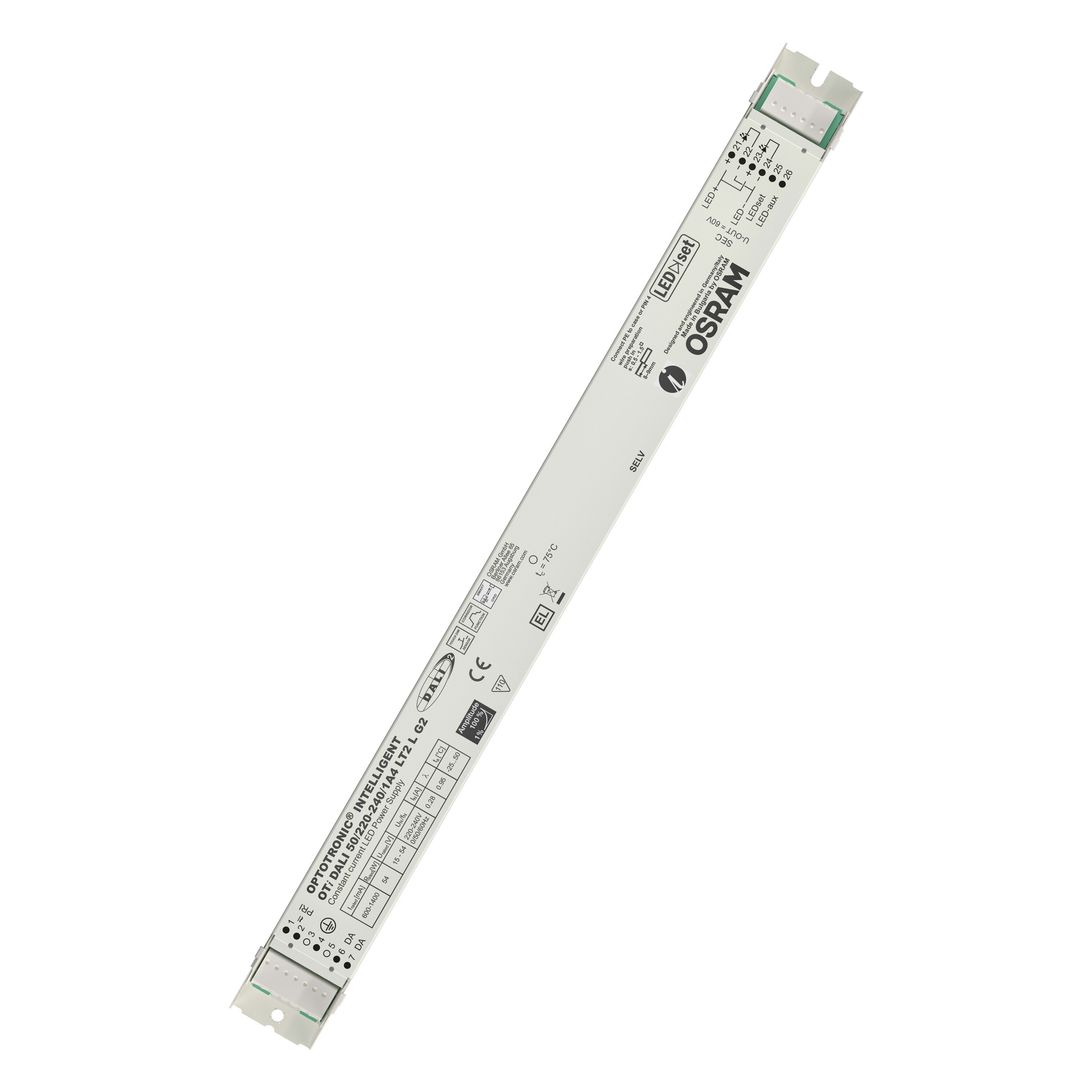 LEDVANCE - Alimentatore LED, Dimmerabile, 50W, 220-240V, OSRAM