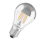 LEDVANCE - Lampadina LED Classica Specchio, 6.5W, 827, Argento