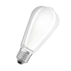 LEDVANCE - Lampadina LED, 6.5W, 827, E27, Filamento, Stile Vintage, 6.5W, 827, Opaco, E27 PCE55827S1