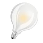 LEDVANCE - Lampadina LED, 6.5W, 827, E27, Filamento, Globo, 6.5W, 827, Frosted, E27