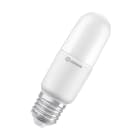 LEDVANCE - Lampada LED, 9.5W, 827, E27, Luce Calda, Stick, Vetro Opaco