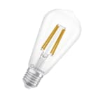 LEDVANCE - Lampadina LED, Edison 3.8W 830, Filamento E27, Efficienza Energetica A SCE60830CEA1