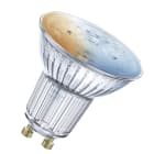 LEDVANCE - Lampada Smart WiFi GU10, 4.9W, Bianco Regolabile, 2700-6500K, 50-45°, 230V