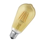 LEDVANCE - Lampadina Smart WiFi Filament Edison Dimmer 53 6W/2400K E27