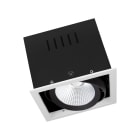 LEDVANCE - Faretto LEDV, Spot 1x30W 3000K, Bianco/Nero