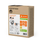 LEDVANCE - Faretto LEDV con sensore di movimento, 10W, 8W, 1K2LM, 830 PS, SY100WT.