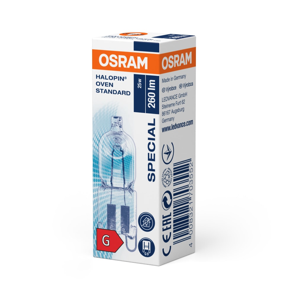 LEDVANCE - Forno Halopin 25W 230V G9, Osram